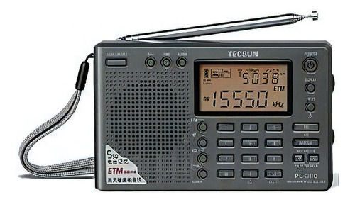 Tecsun Pl380 Dsp De Radio Fm Am Mundo De Banda Estereo Rece