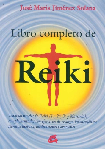 Imagen 1 de 2 de Libro Completo De Reiki - Jimenez Solana Jose Maria