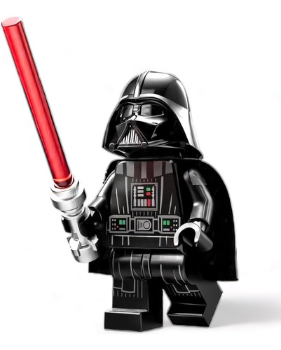 Lego Starwars Minifigura Darth Vader Con Espada Y Capa 9 Darth Vader