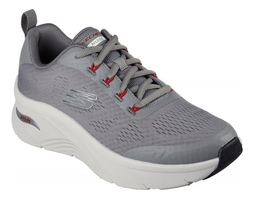 Zapatilla Arch Fit D'lux Sumner Gris Skechers