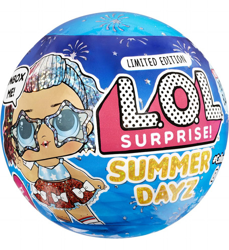 Lol Summer Dayz Jubilee Doll Con 7 Sorpresas, Accesorios, Mu