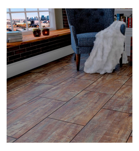 Imagen 2 de 6 de Ceramicas Simil Madera Cortines Parquet 35x60 1ra Calidad