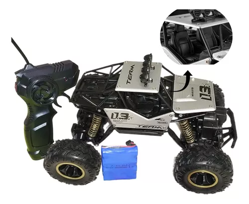 Carrinho de Controle Remoto 4X4 Monster Truck 28cm