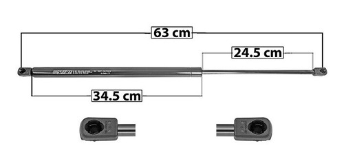 Amortiguador 5a Puerta Izq O Der Chevrolet Suburban 94-06