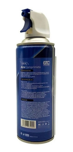Imagen 4 de 4 de Lata Aire Comprimido Air Duster 400ml