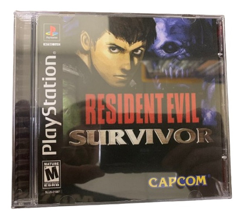 Patch Sony Playstation Ps1 Resident Evil Survivor Prensado