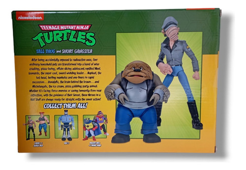 Tall Thug Short Gangster Neca Tortugas Ninja Tmnt Ladrón