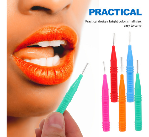 Cepillo De Limpieza Interdental, 100 Unidades