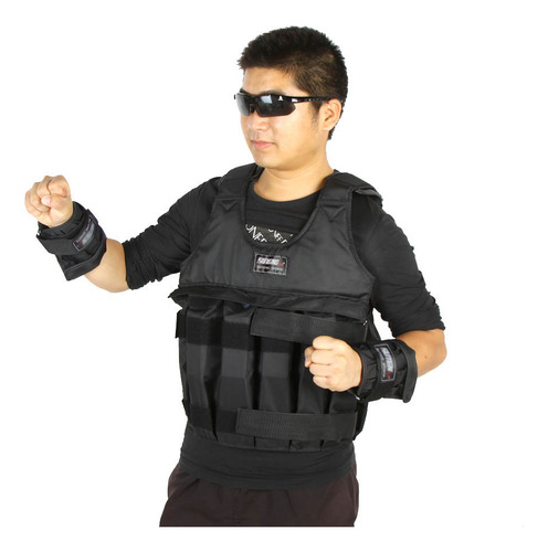 Chaleco Para Hombre Con Una Carga De 50 Kg, Peso Ajustable #