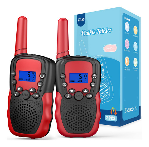 Selieve Set Radios Larga Distancia De Juguete Walkie Talkies