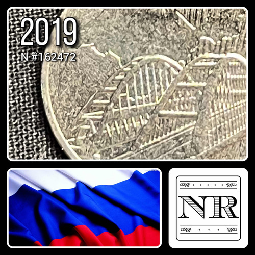 Rusia - 5 Rublos - Año 2019 - N #162472 - Puente Crimea