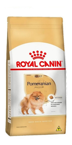 Ração Royal Canin Pomeranian Cães Adultos 1kg