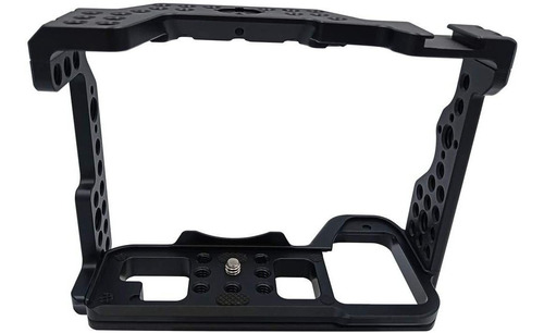Imagen 3 de 9 de Jaula De Camara Para Sony Alpha A7r Iv | Aluminio / Negro