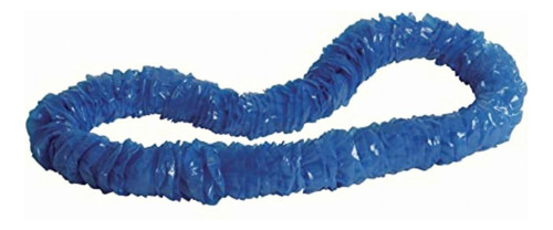 Beistle 66355b50 Soft-twist Poly Leis With Labeled Box, 50 Color Blue