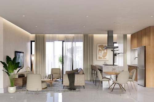 Venta Apartamento En Construcción, Downtown, Punta Cana.