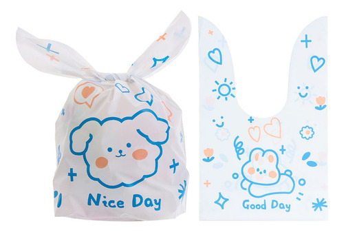 Bolsas Para Caramelos, Diseño De Conejo, Galletas De Feliz N