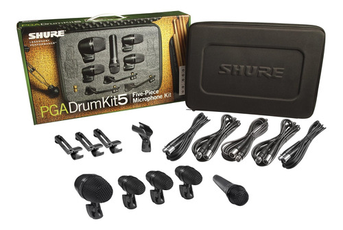 Microfono Shure Pg Alta 5-piece Drum Kit For Performing And 
