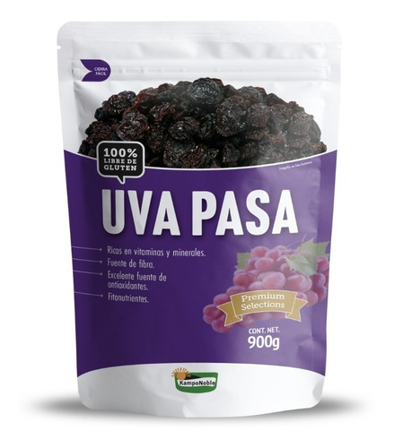 Uva Pasa Natural Sin Semilla 900g Premium Selection