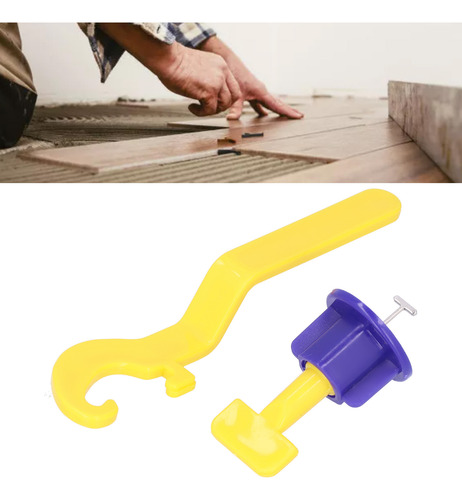 Kit De Sistema Nivelación Azulejos 50 Piezas Espaciador Piso