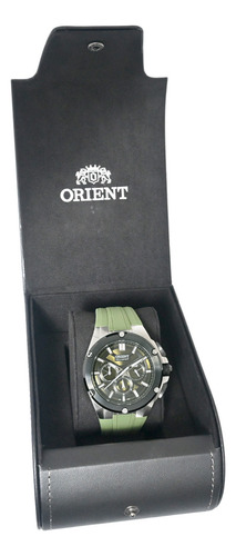 Relógio Orient Masculino Mbspc046 Cronógrafo Prateado