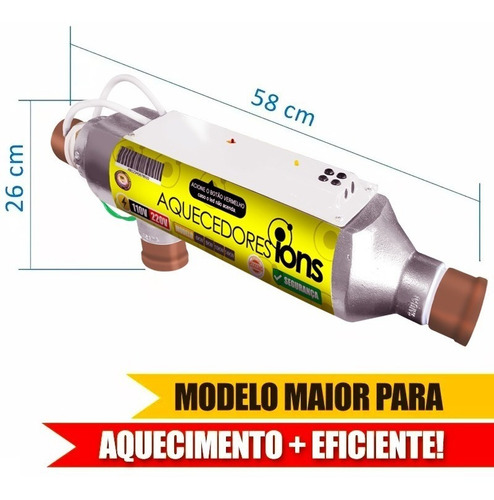 Aquecedor De Piscina 60.000lts Elétrico 14kw