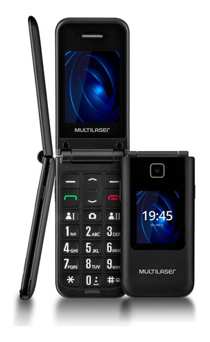 Celular Flip Vita Dual Chip Bluetoth Rádio Multilaser P9145