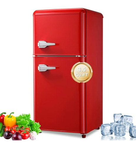 Refrigerador Compacto  3.5 Ft³ Compatible Con Garaje, Dormit