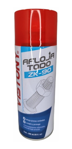 Afloja Todo Limpiador-lubricante Zk-90 Anti Oxido