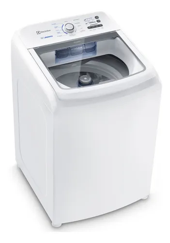 Máquina De Lavar 15kg Electrolux Essential Care Com Cesto In Cor Branco 110V