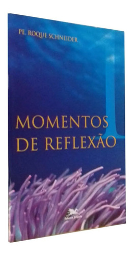 Momentos De Reflexão V1 Padre Roque Schneider Livro  Novo  (