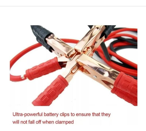 Cable Puente Bateria Booster 800 Amp Roba Corriente Auxiliar