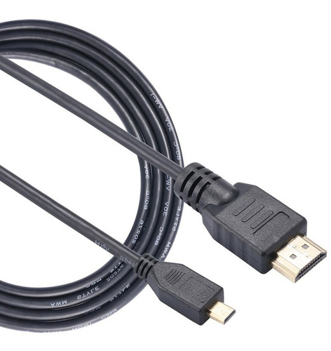 Cable Hdmi P/ Sony A500 A5100 A6000 A6400 Alpha 7s Hdr-as20