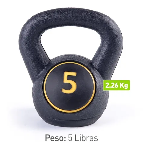 Pesas rusas Kettlebell de 2.3 kg - Equipo de entrenamiento - Ponte