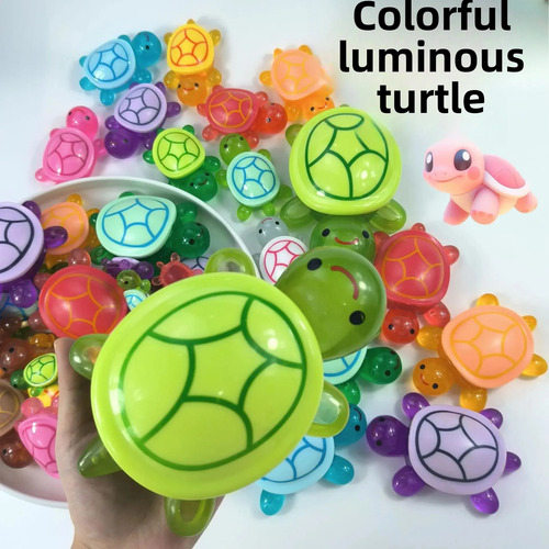 Tortuga Pequeña De 4,9 Cm, En Stock, Pequeña Tortuga Luminos