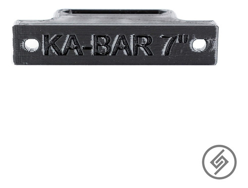 Ka-bar Soporte De Pared Cuchillo De Hoja Fija De 7 PuLG...