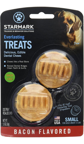 Everlasting Bacon Dog - Masticable Dental, Pequeño ()