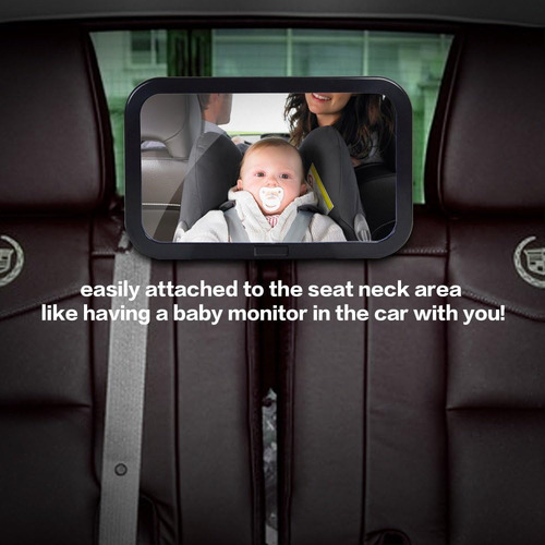 Espejo De Coche Para Bebé, Espejo De Asiento De Coche Orient