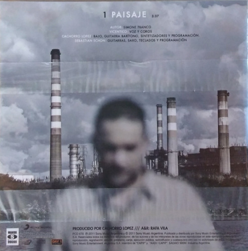Cd Vicentico - Paisaje Single Difusión Promo Solo Un Momento