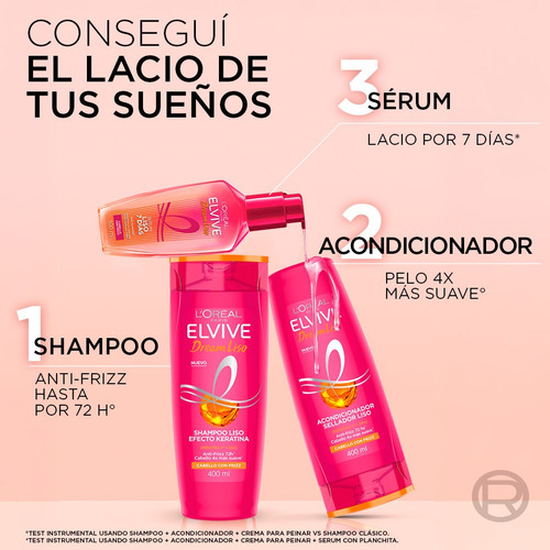 Acondicionador Elvive Dream Liso 750ml