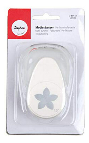 Rayher Flor Decorativa Diámetro 1,6 Cm Perforadora 5-8-inch,