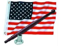 Comprar Bandera Americana Usa Soporte Y Brazo Nautica Lanchas Barcos