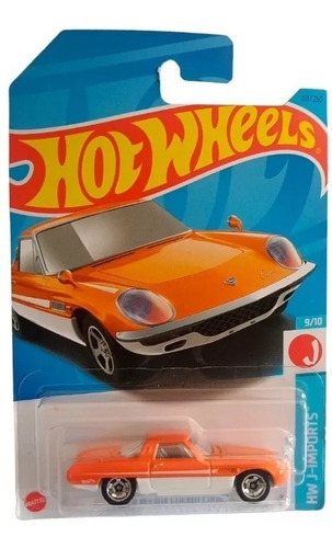  Hot Wheels 1968 Mazda Cosmo Sport  Naranja J Imports Car