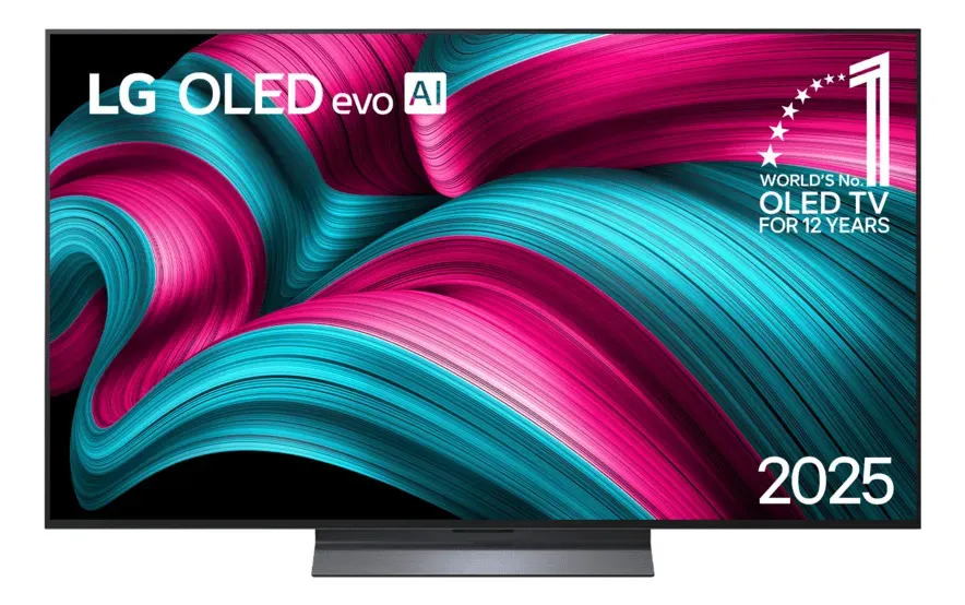 Smart TV LG OLED evo AI C5 4K 77 polegadas 2025 Processador α9 AI Ger 8 webOS 25 Intensificador de Brilho