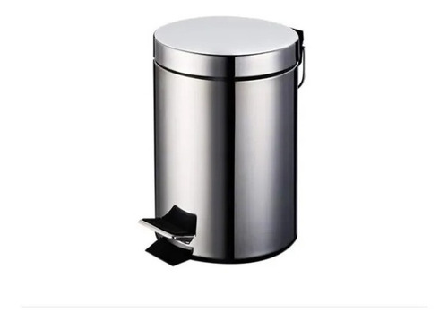 Imagen 1 de 7 de Tacho De Basura Acero Inoxidable 20 Lts Cocina Baño Oficina