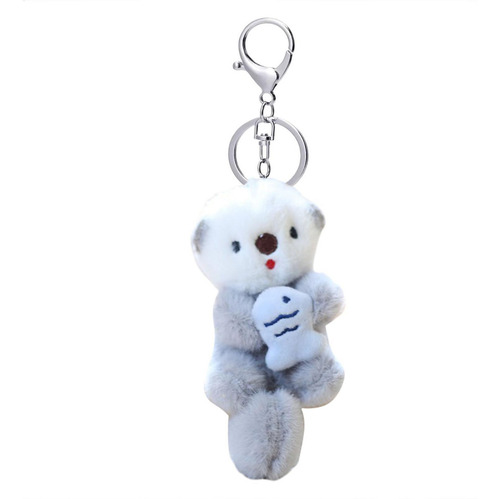 Lindo Llavero De Animales Llaveros De Muñecos De Peluche De