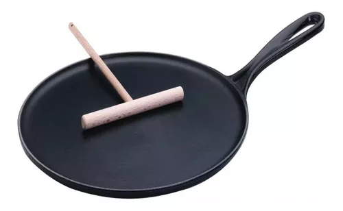 Sarten Crepes Crepera Hierro Rastrillo 27cm Le Creuset