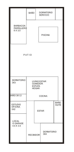 Imagen 7 de 8 de Venta De Casa P. Único En El Centro De Durazno. Piscina