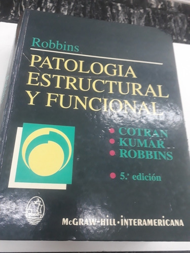 Libro Patología Estructural Y Funcional 5ta Edición Usado...