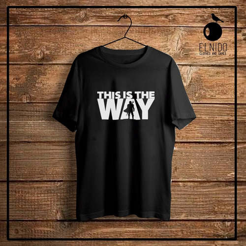 Remera The Mandalorian- El Mando - This Is The Way