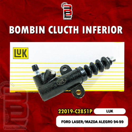 Bombín Clutch Inferior Ford Laser/mazda Alegró 323